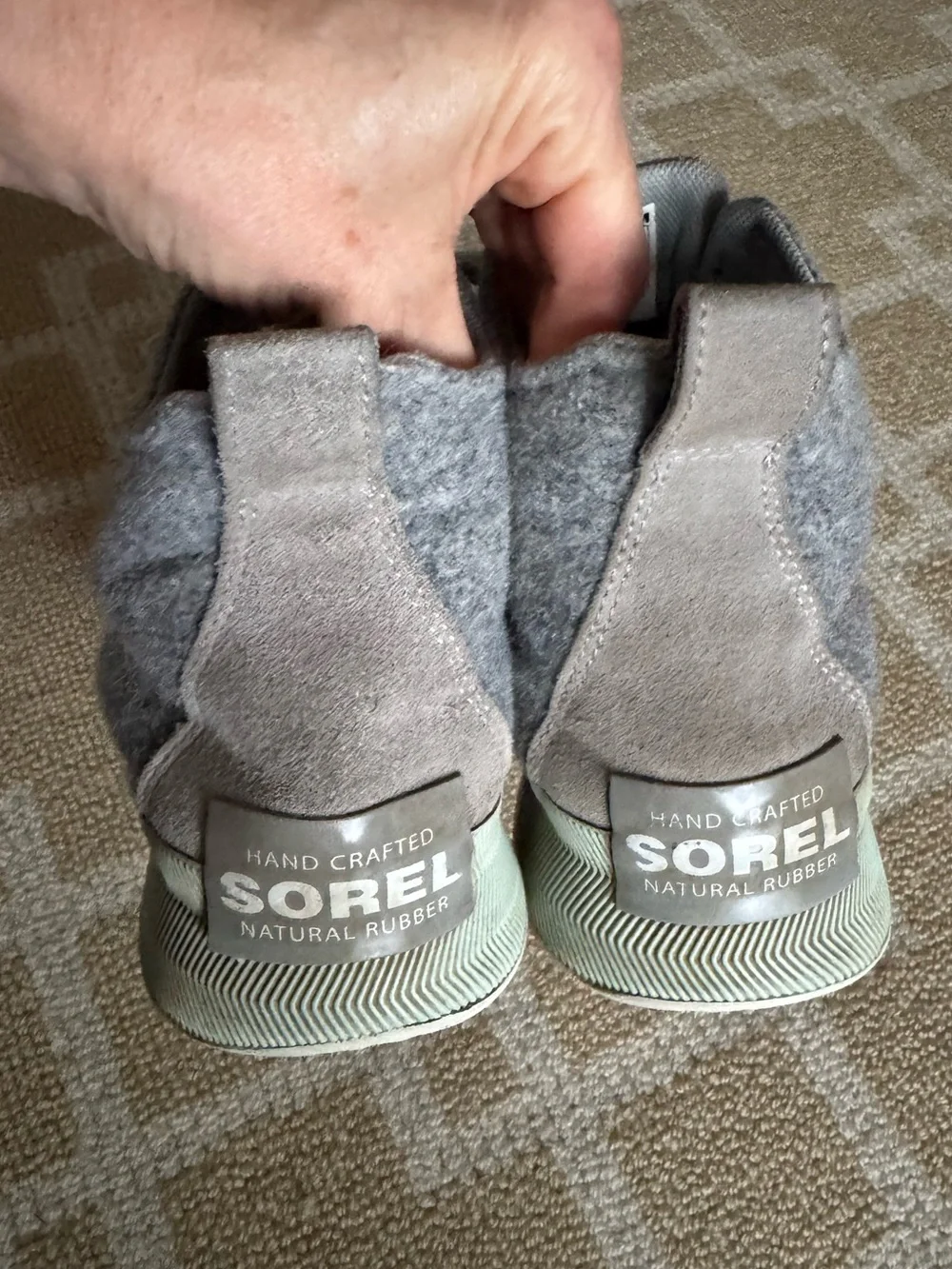 Sorel Out N About III Classic Waterproof Duck Boots Gray Size 8.5